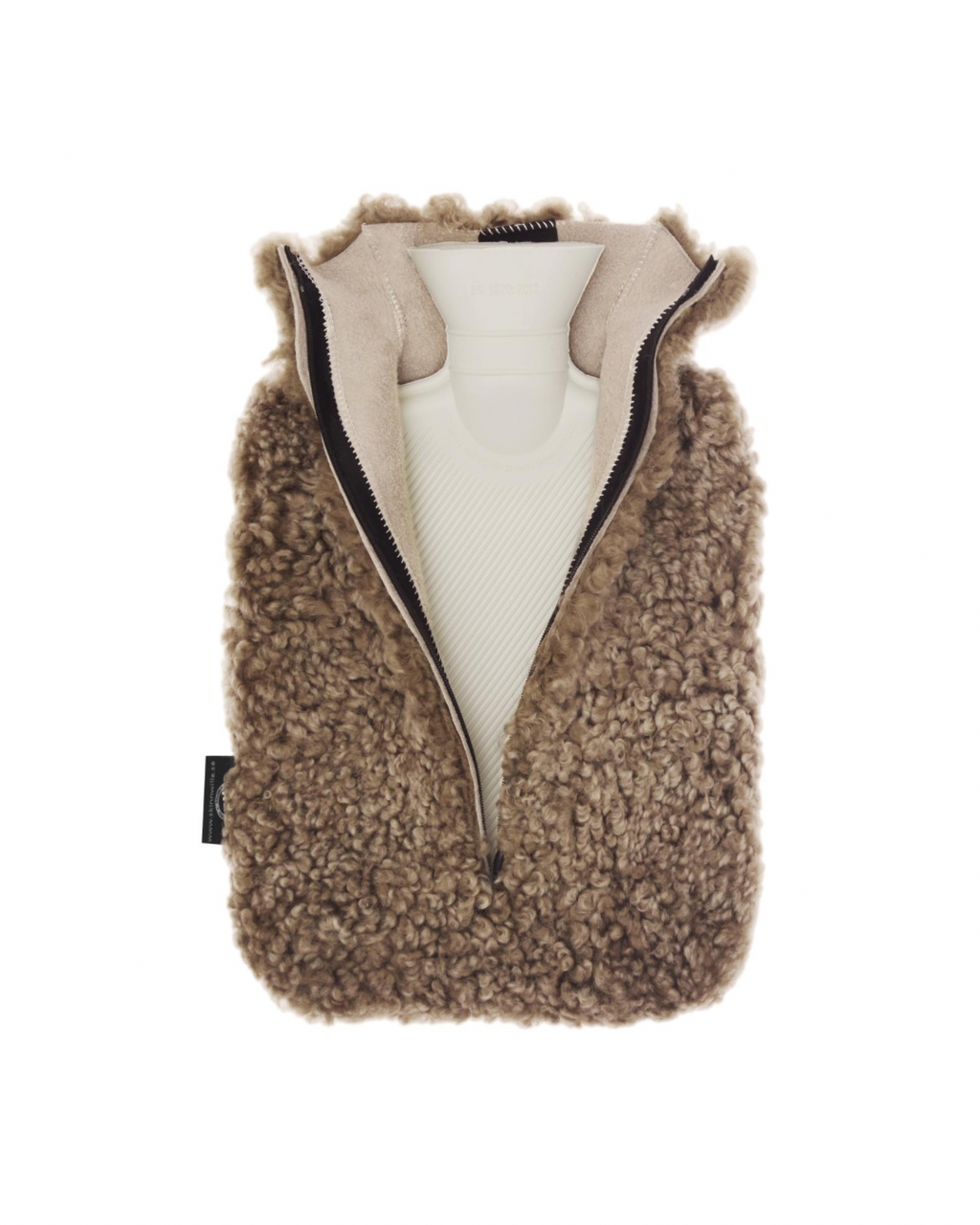 Skinnwille Hot Water Bottle Faux Fur Sahara - Brun