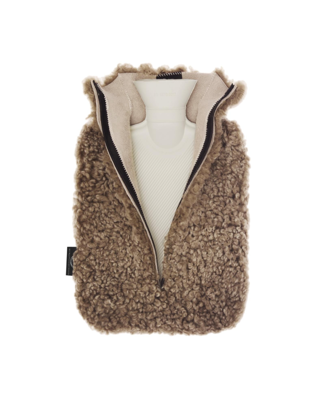 Skinnwille Hot Water Bottle Faux Fur Sahara - Brun