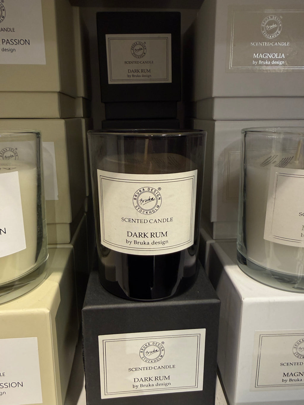 Bruka design Duftlys - dark rum