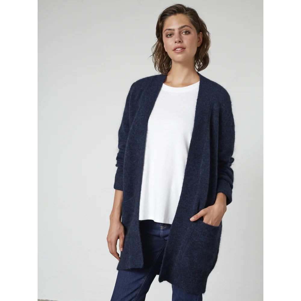 Redgreen jobi cardigan - marineblå