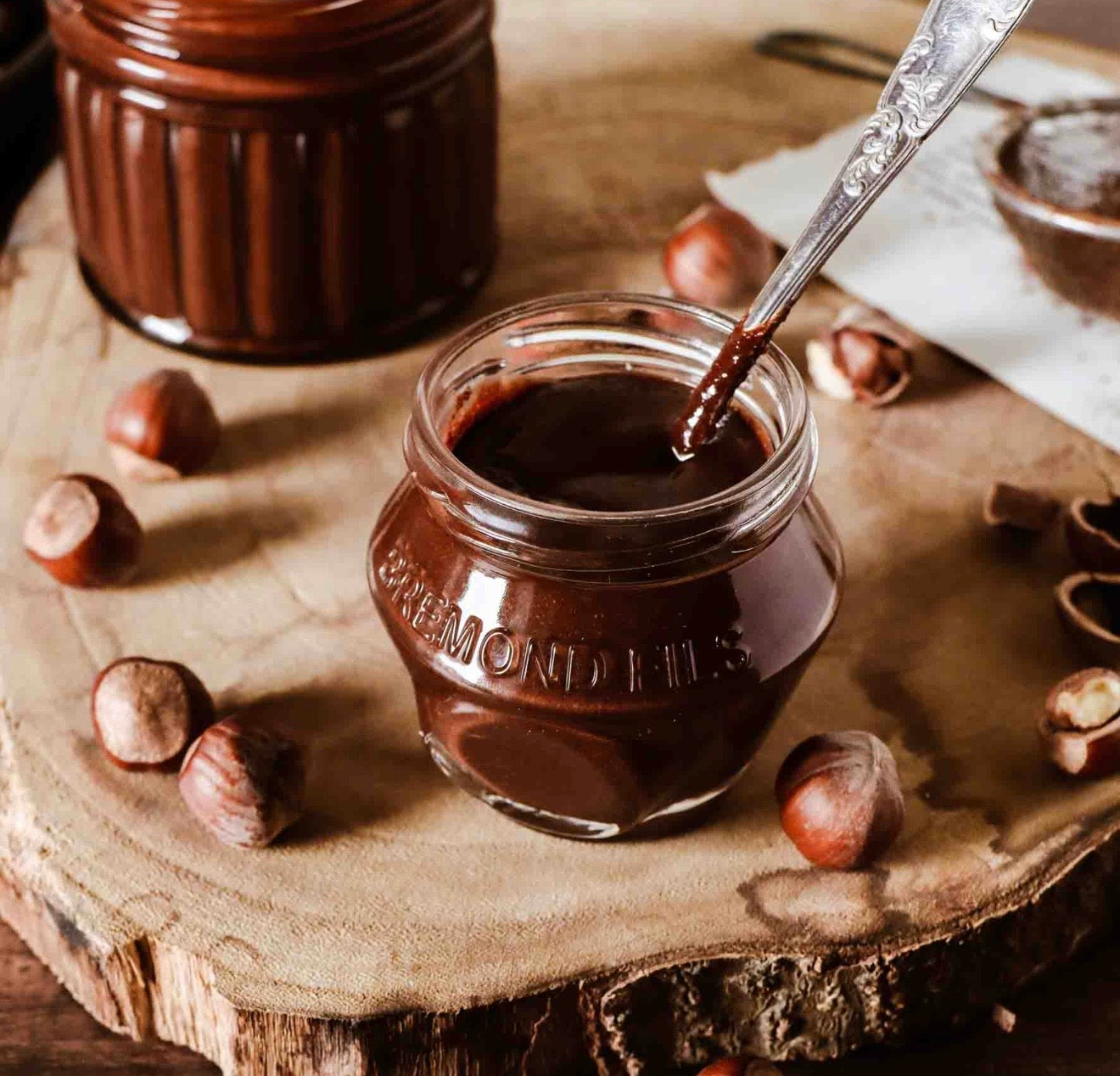 Olivenlunden Sjokoladekrem med Hasselnøtt og Kakao