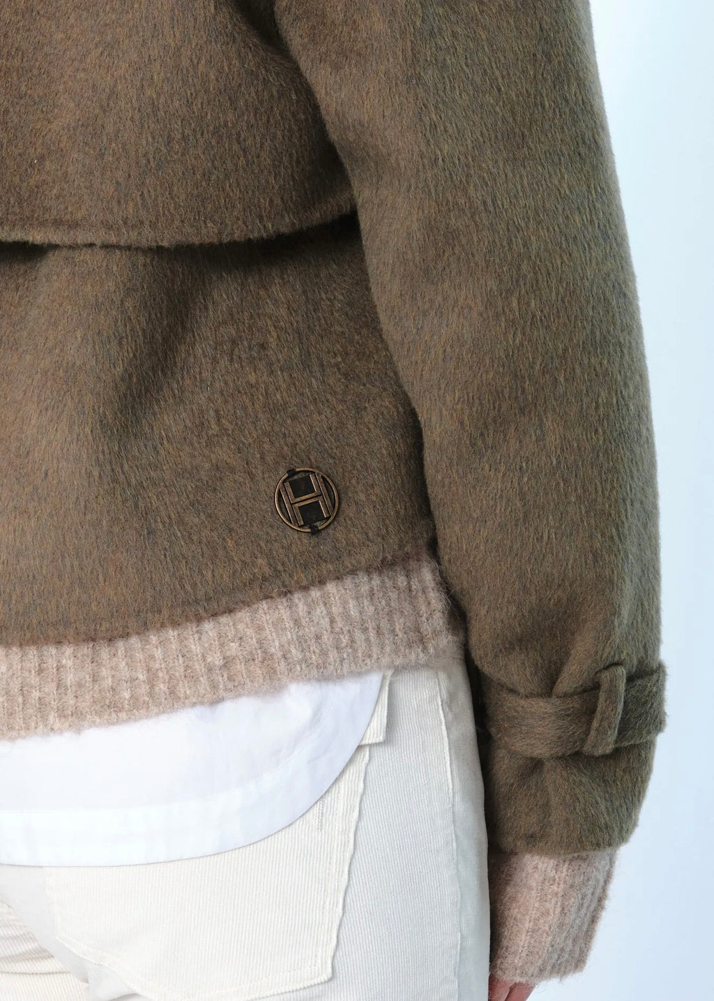 Hést Leonora jakke - mosegrønn