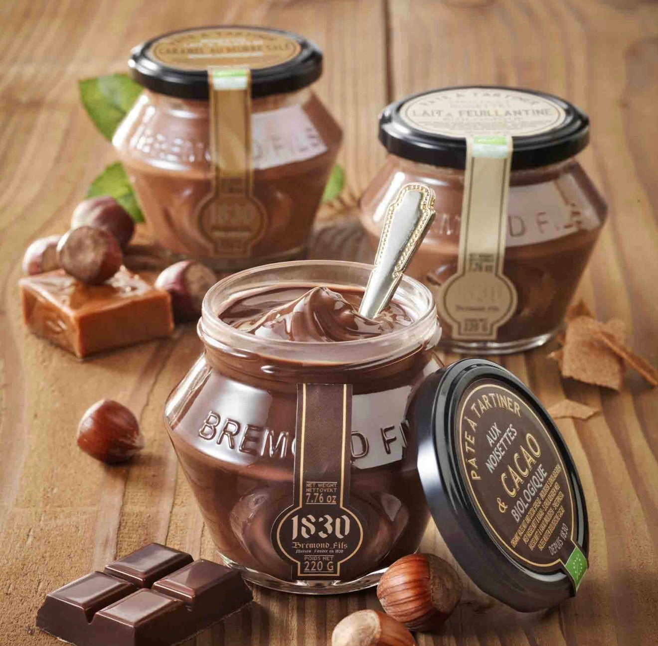 Olivenlunden Sjokoladekrem med Hasselnøtt og Kakao