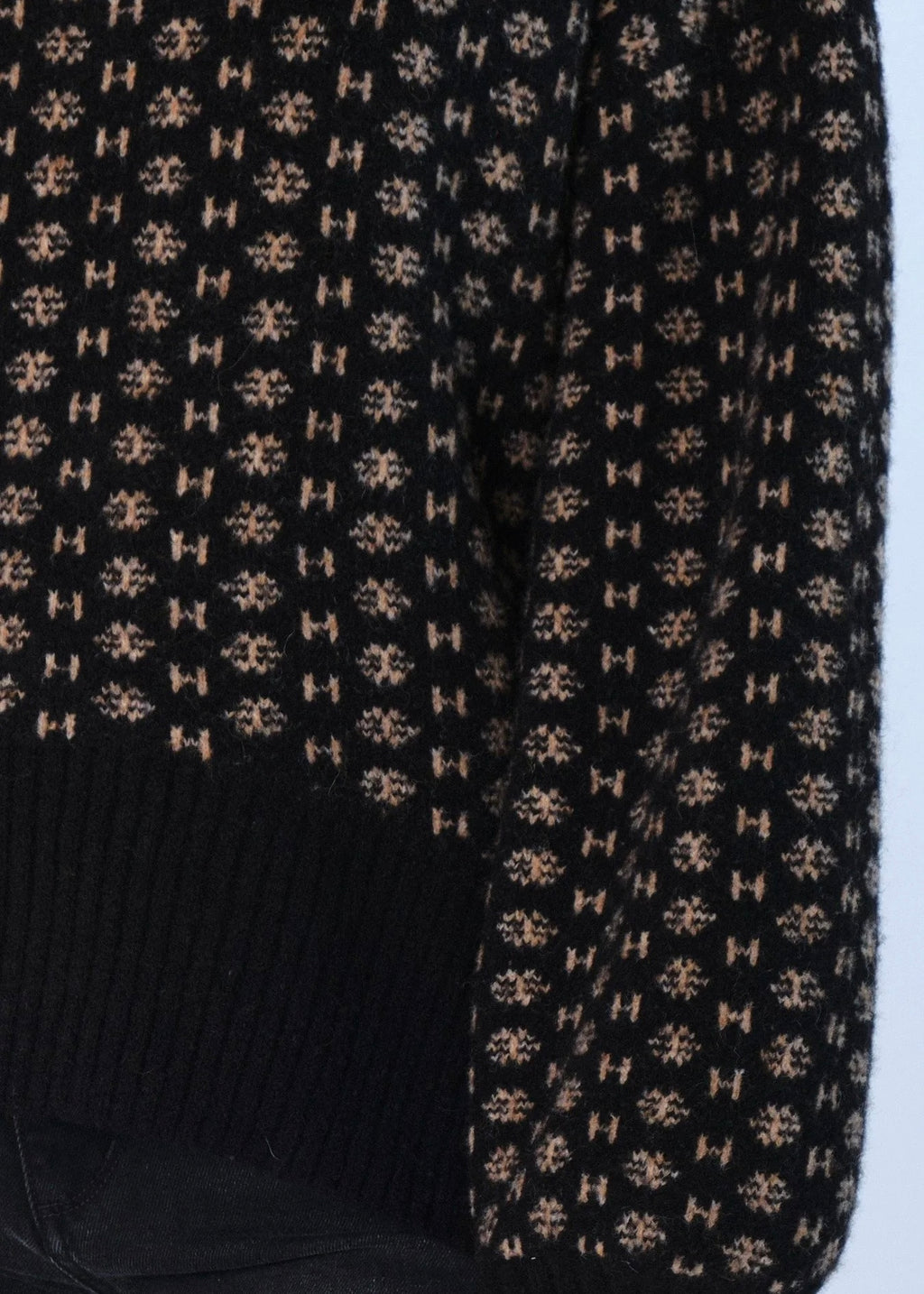 Hést Logo genser - Svart