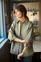 Part Two Nayla Skjortejakke - Khakigrønn