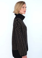 Hést Logo Genser str 0 - Svart