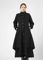 Olars ulla Rand lang ullkåpe