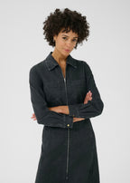 Part Two Sannis Dress - Black denim