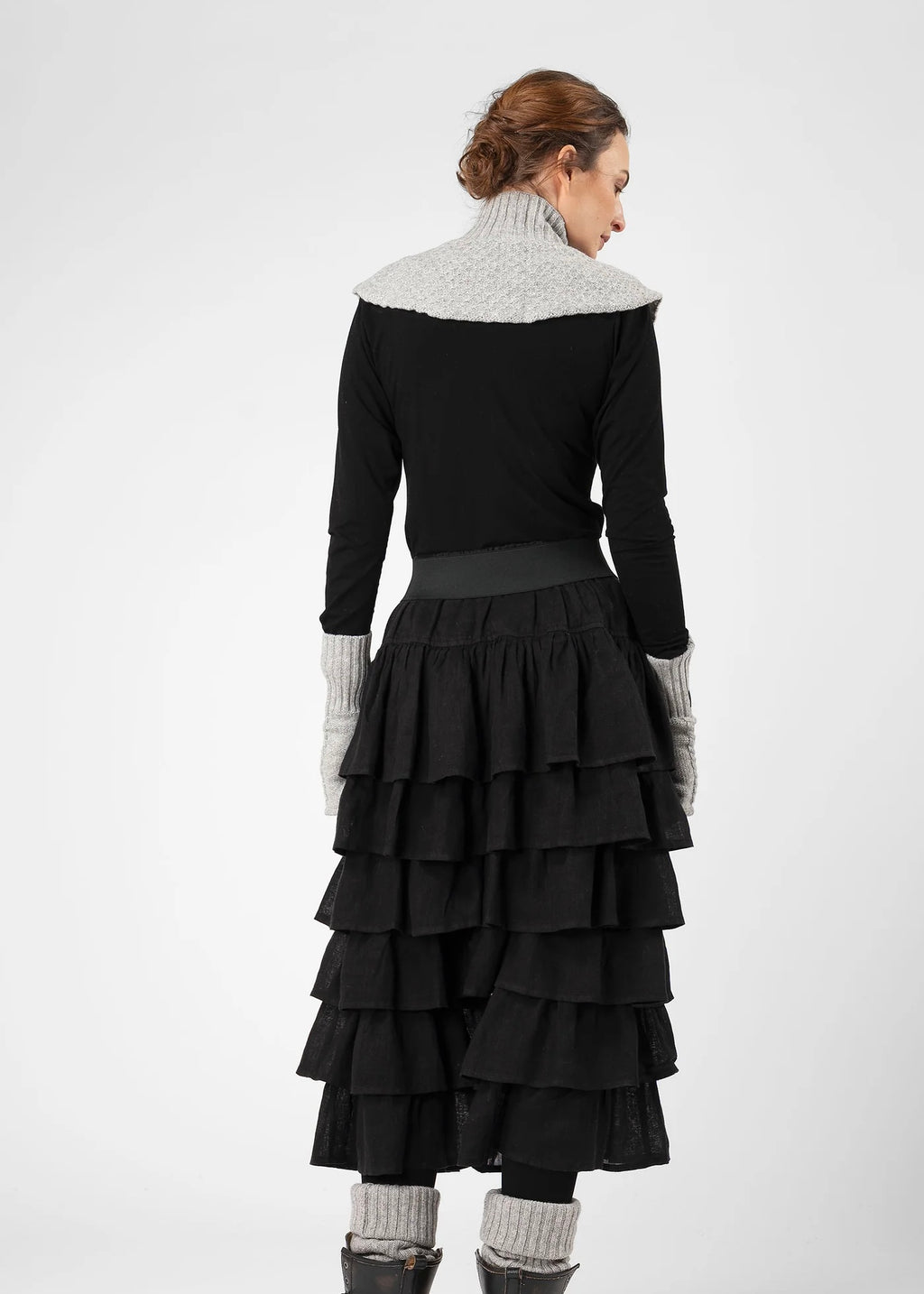 Olars Ulla Naggad bukser - Svart