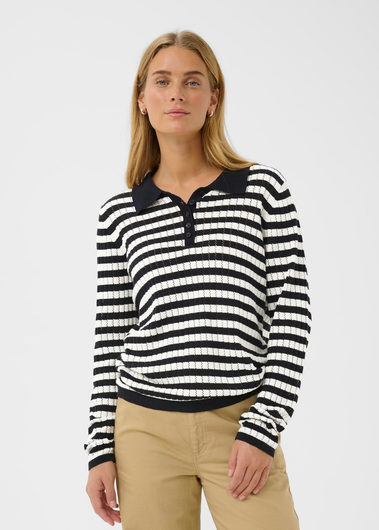 Part Two Zaria Genser - Marine/Hvit Stripet