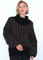 Hést Logo Genser str 0 - Svart