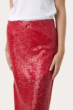 Part Two Teffania skirt - Red