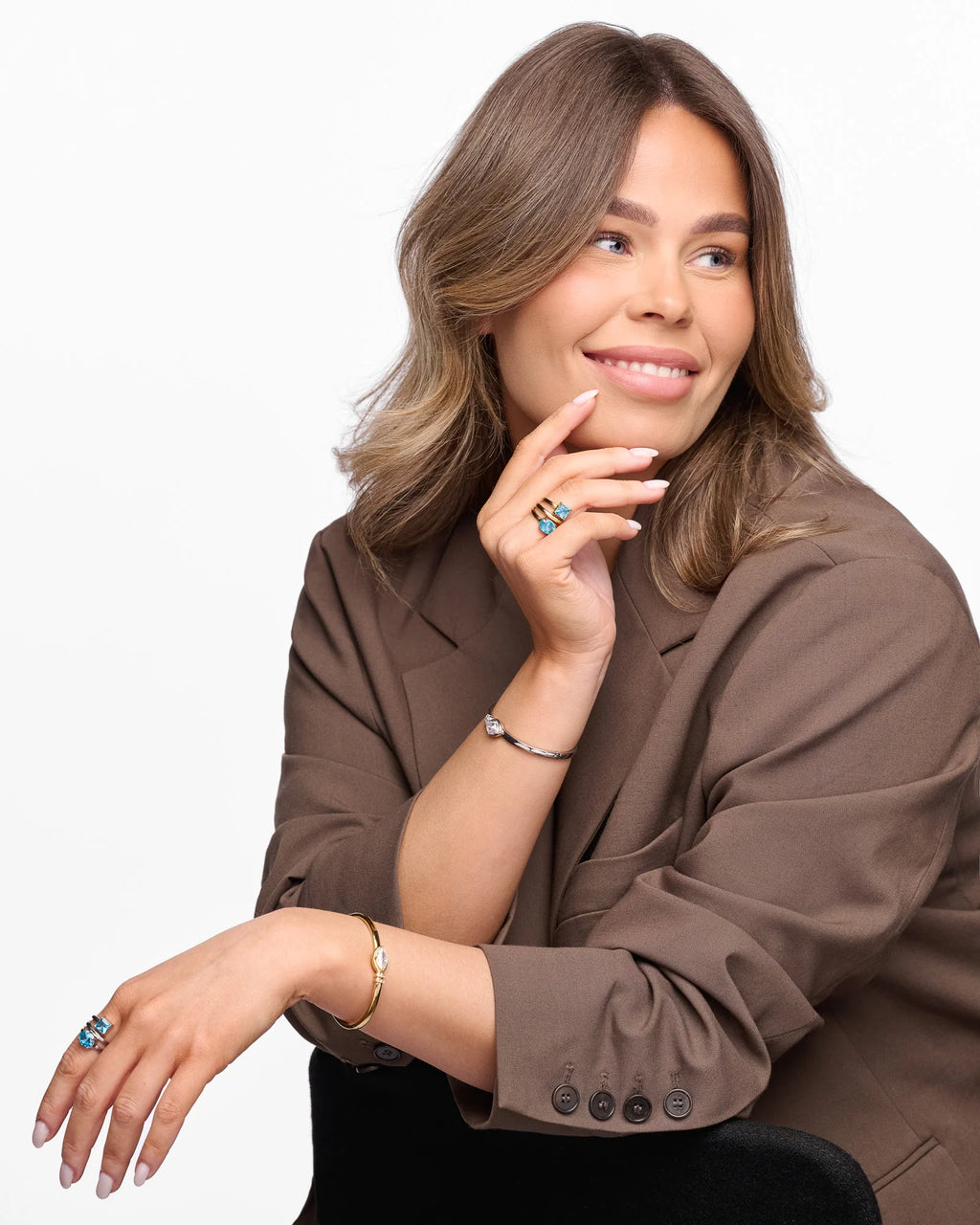 Celeste marquise armbånd Gull