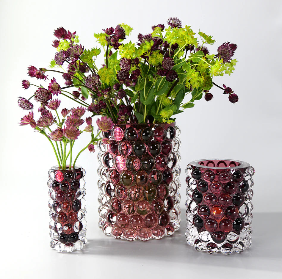 Skogsberg Smart Hurricane Boule vase mini - Heather