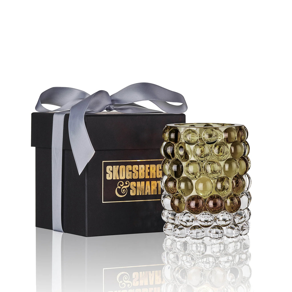 Skogsberg Smart Hurricane lamp Boule regular - Olive