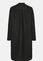 Ilse Jacobsen Long Zipped Jakke - Svart