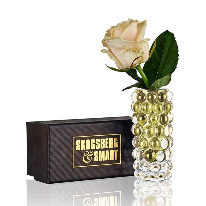 Skogsberg Smart Hurricane Boule vase mini - Olive