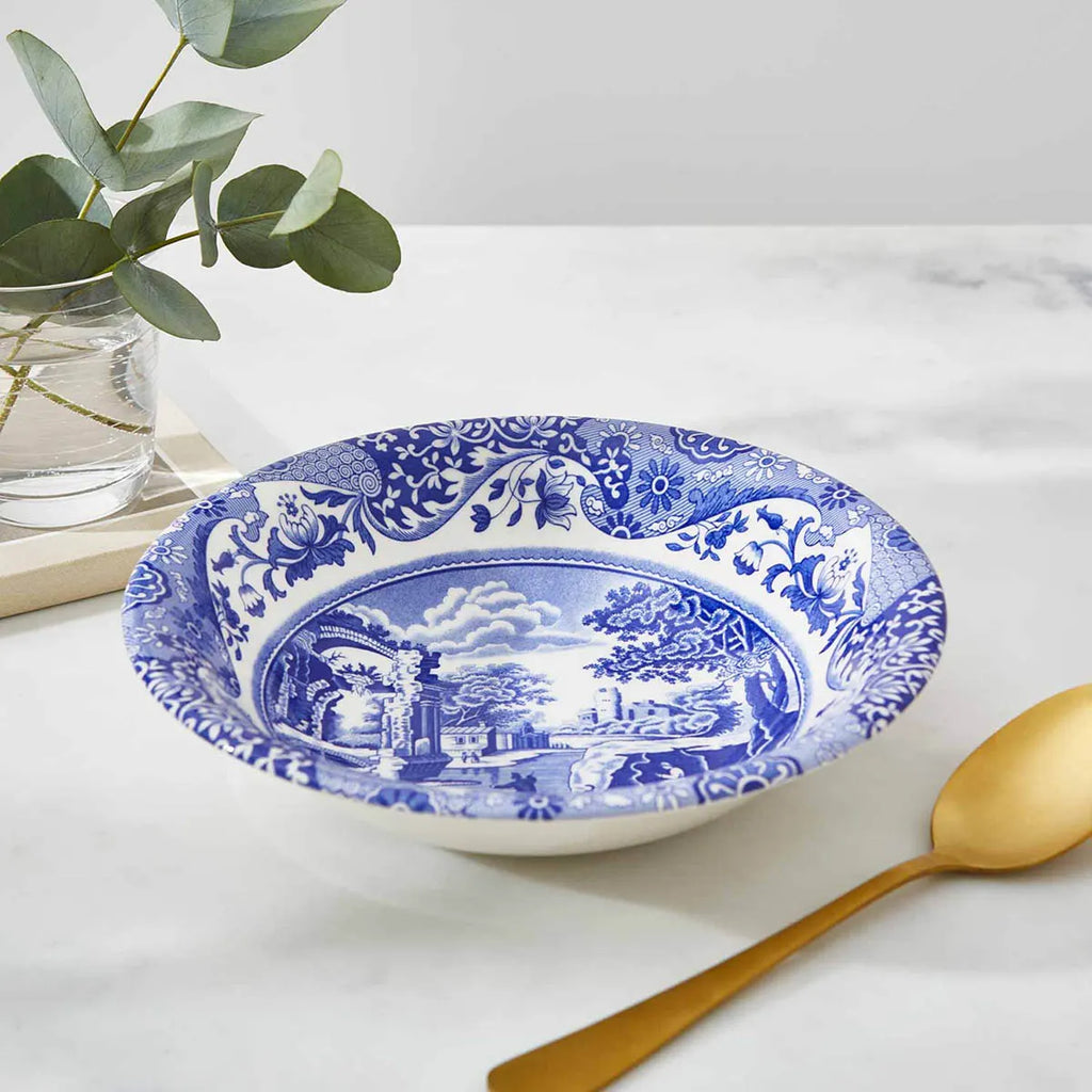 Spode Blue Italian Frokost Skål (20cm)