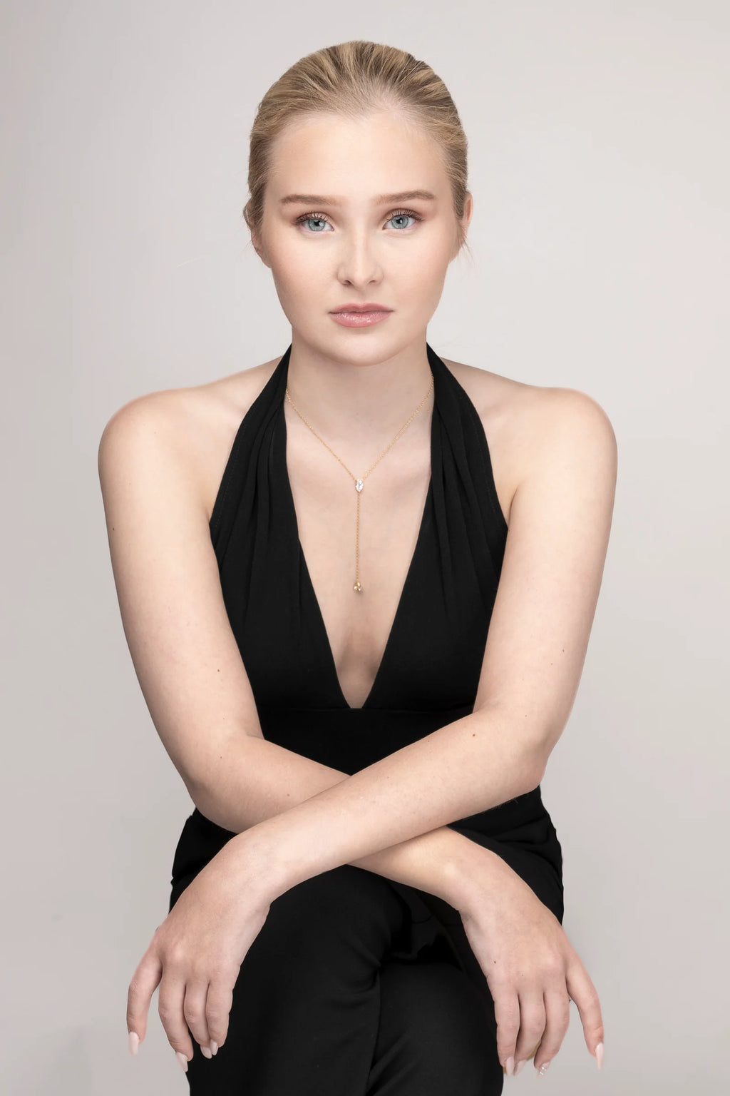 Golden Drop kjede i Gull - Margosha