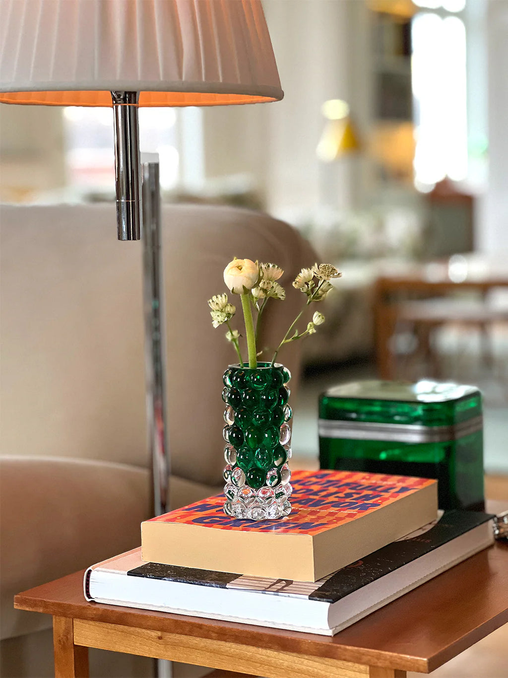 Skogsberg Smart Hurricane Boule vase mini - Green