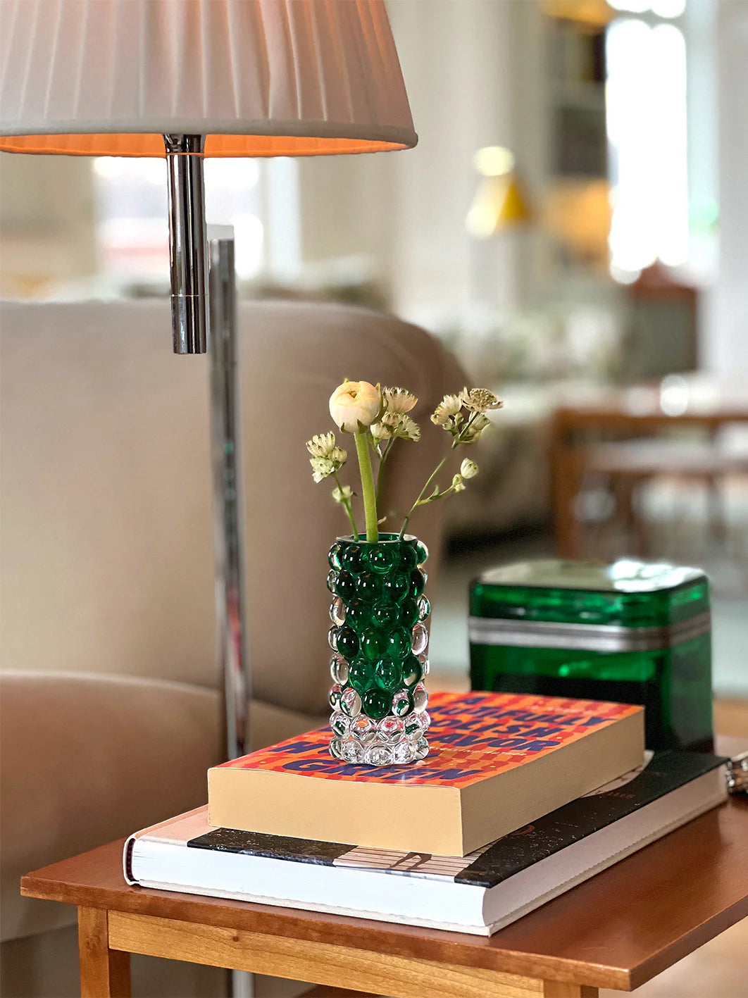 Skogsberg Smart Hurricane Boule vase mini - Green