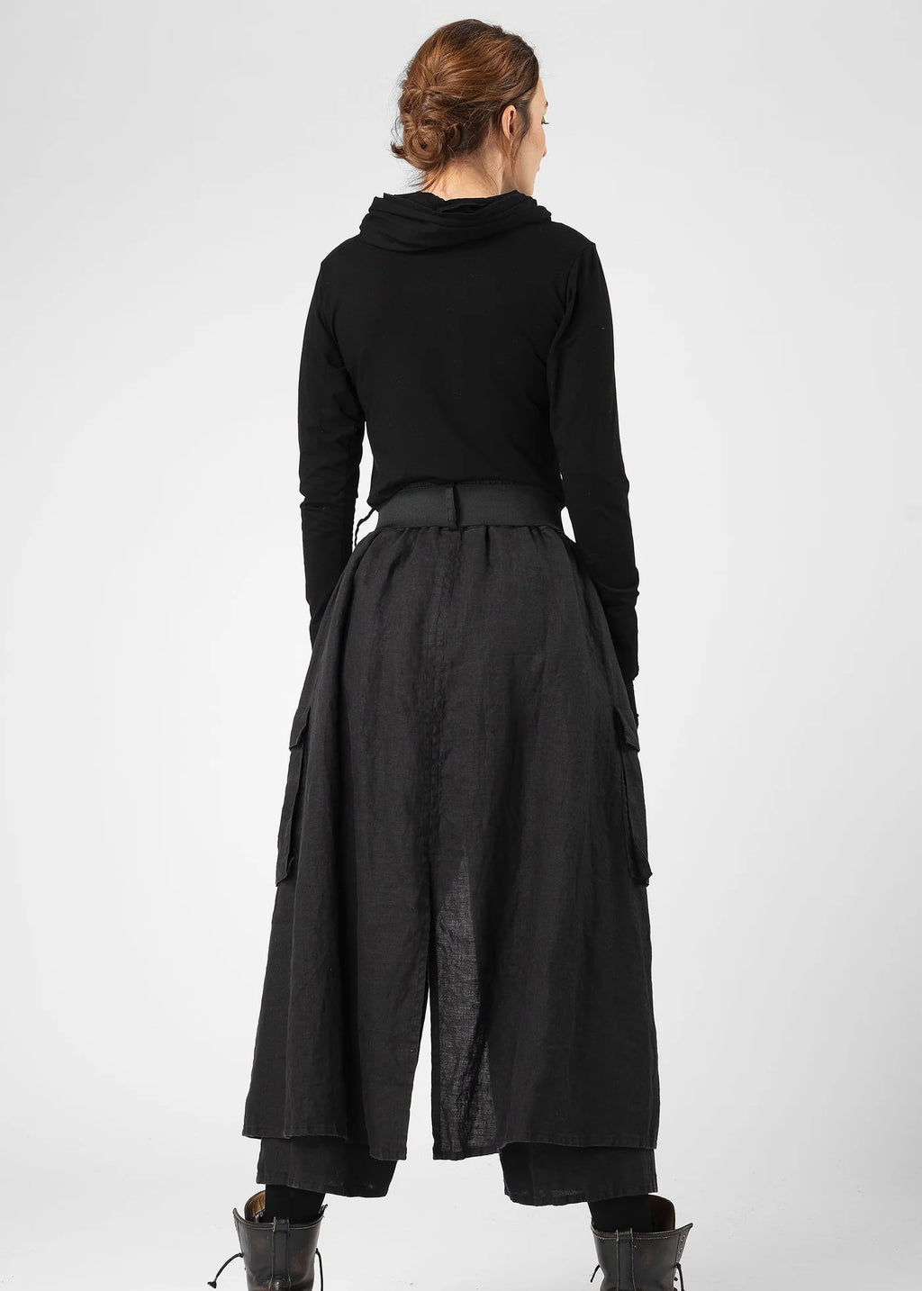 Olars Ulla bukse/skjørt - Svart