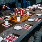 Serviett Skotsk Rutet 40x40 Middag - 089235, Bruka Design