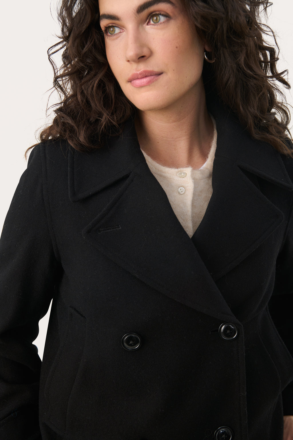 Part Two Lillian jakke - Svart