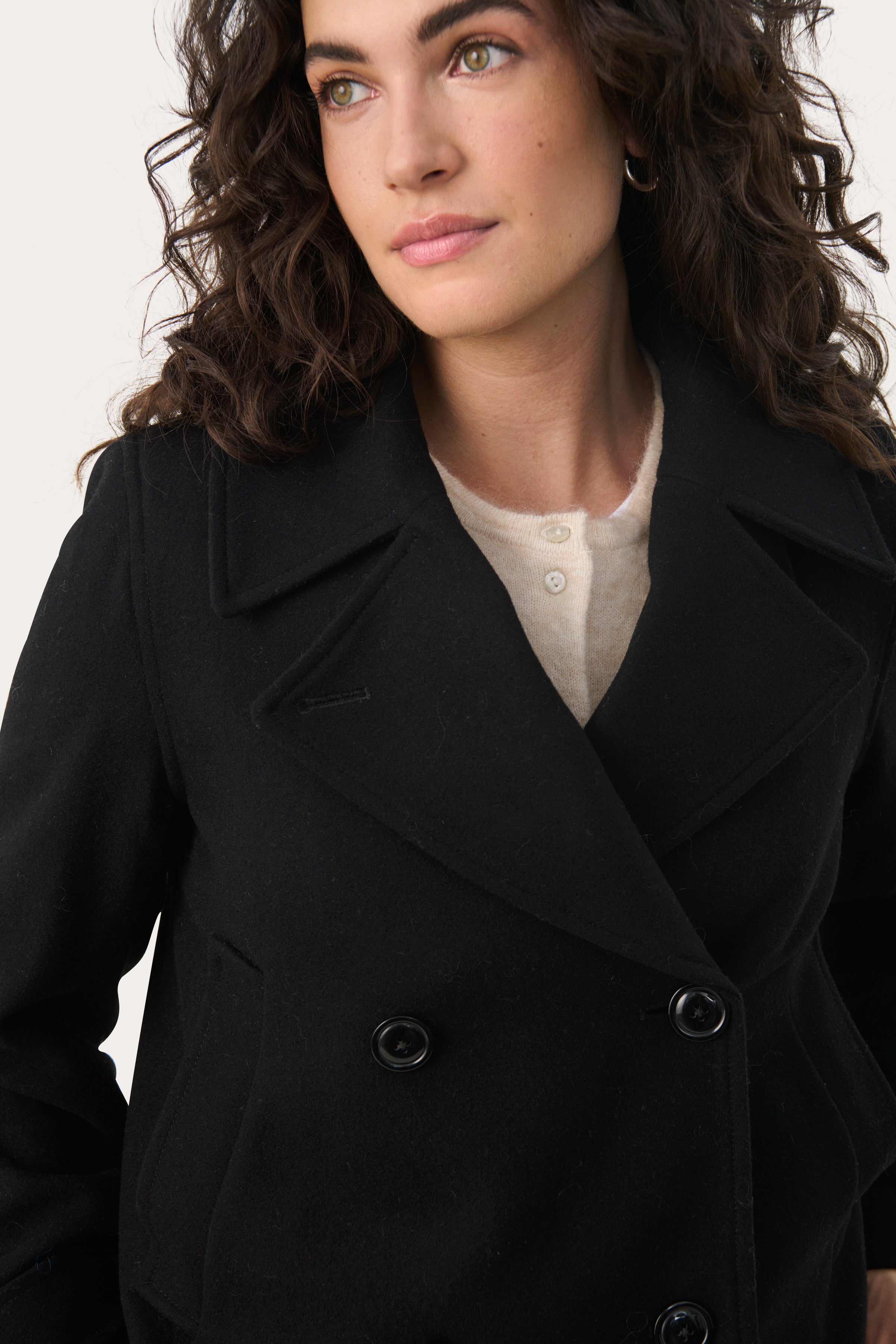 Part Two Lillian jakke - Svart