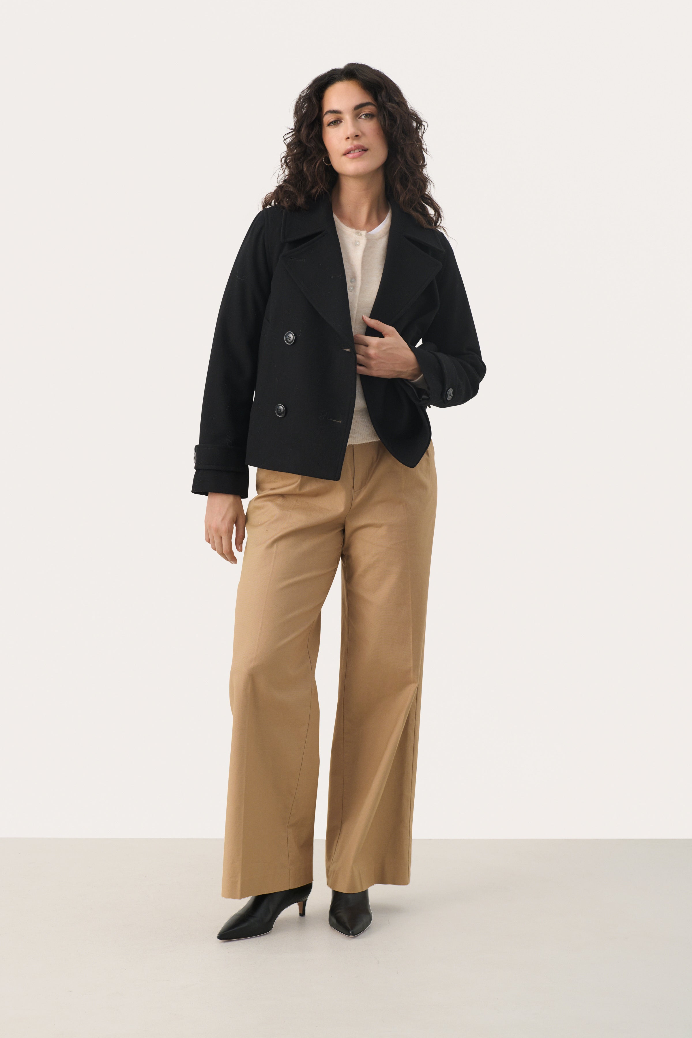 Part Two Lillian jakke - Svart