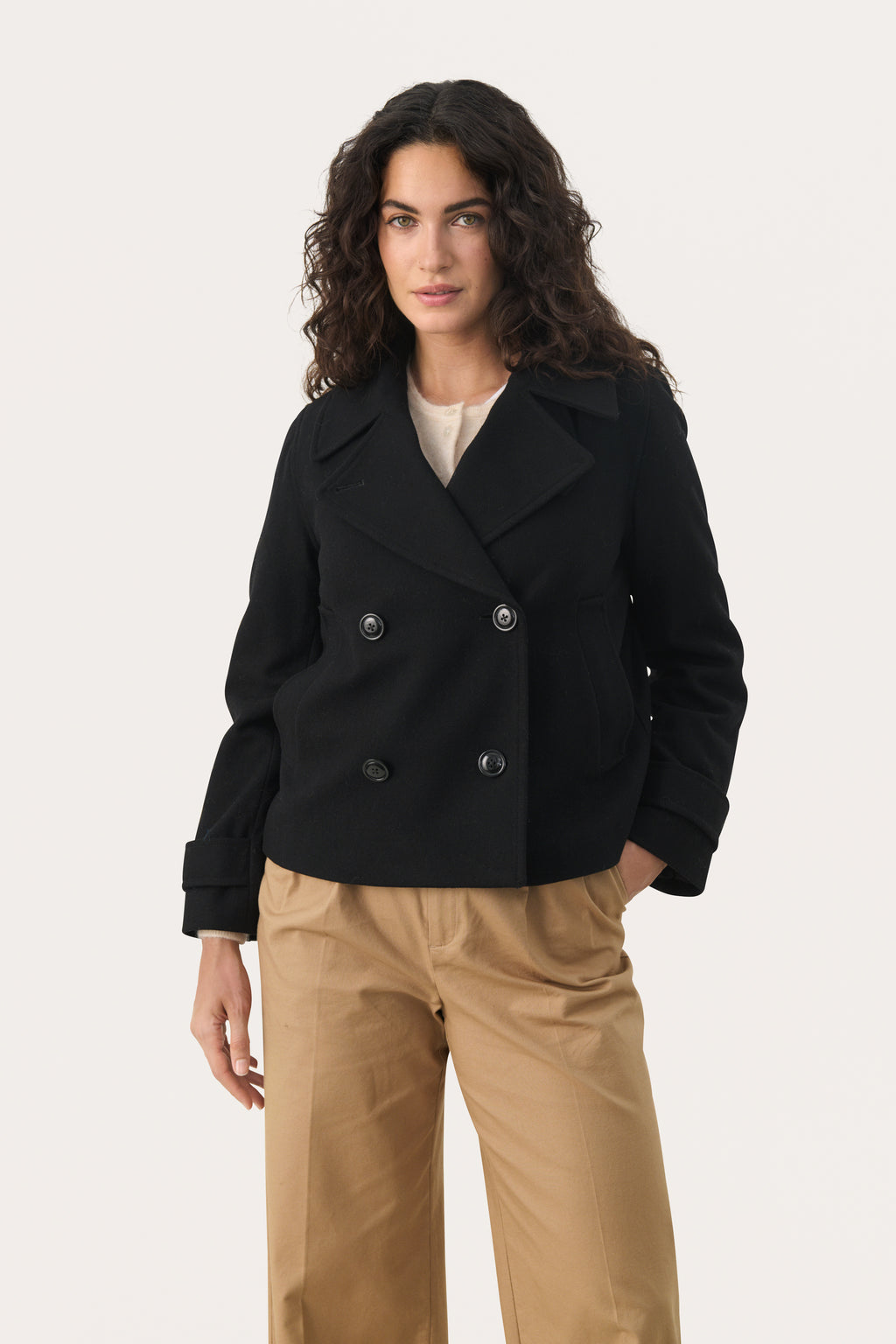 Part Two Lillian jakke - Svart