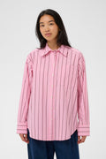 Anabella Striped Oversized Shirt