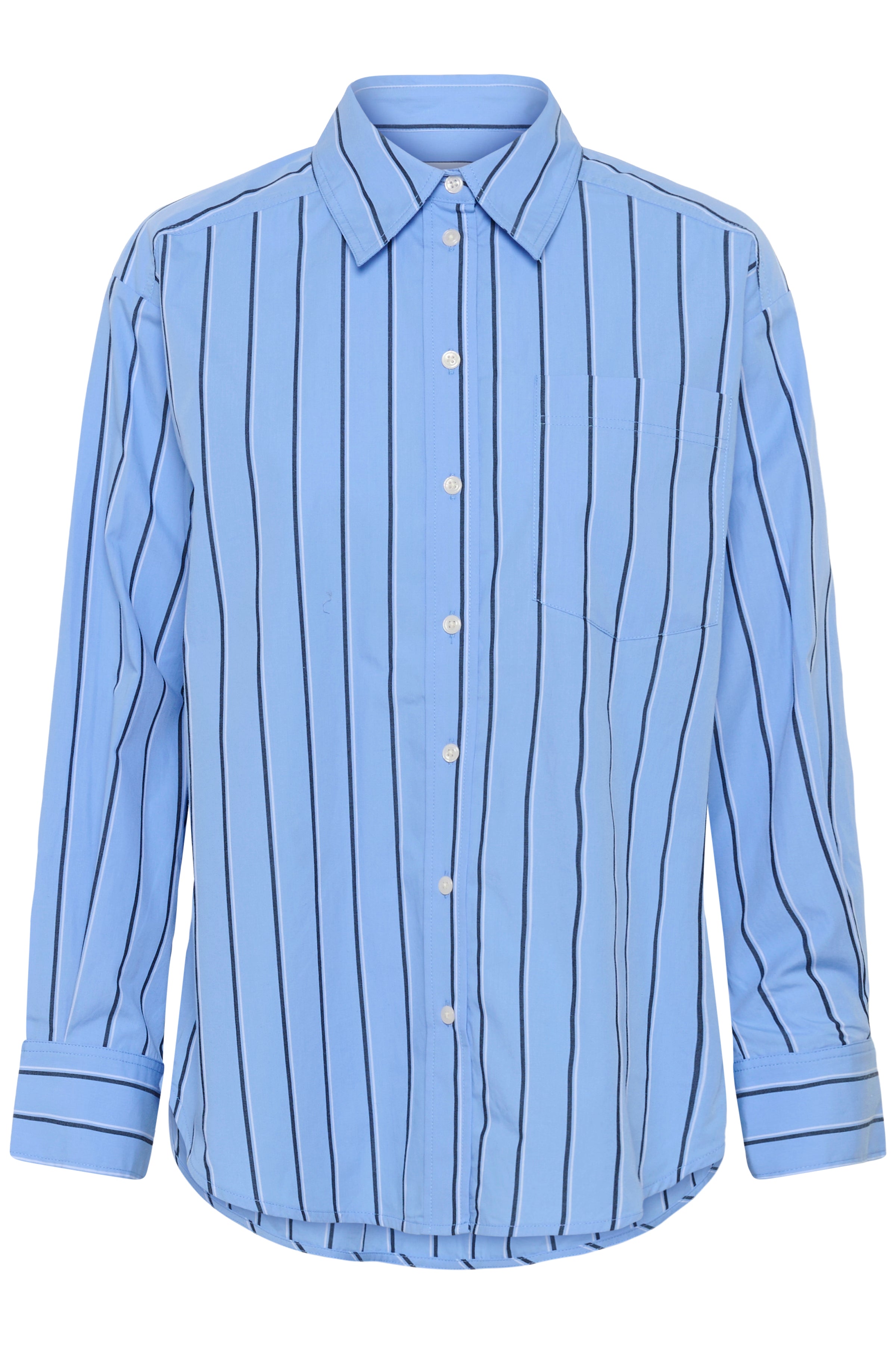Anabella Striped Oversized Shirt