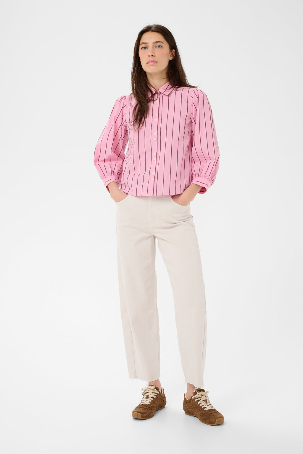 Anais Striped Blouse