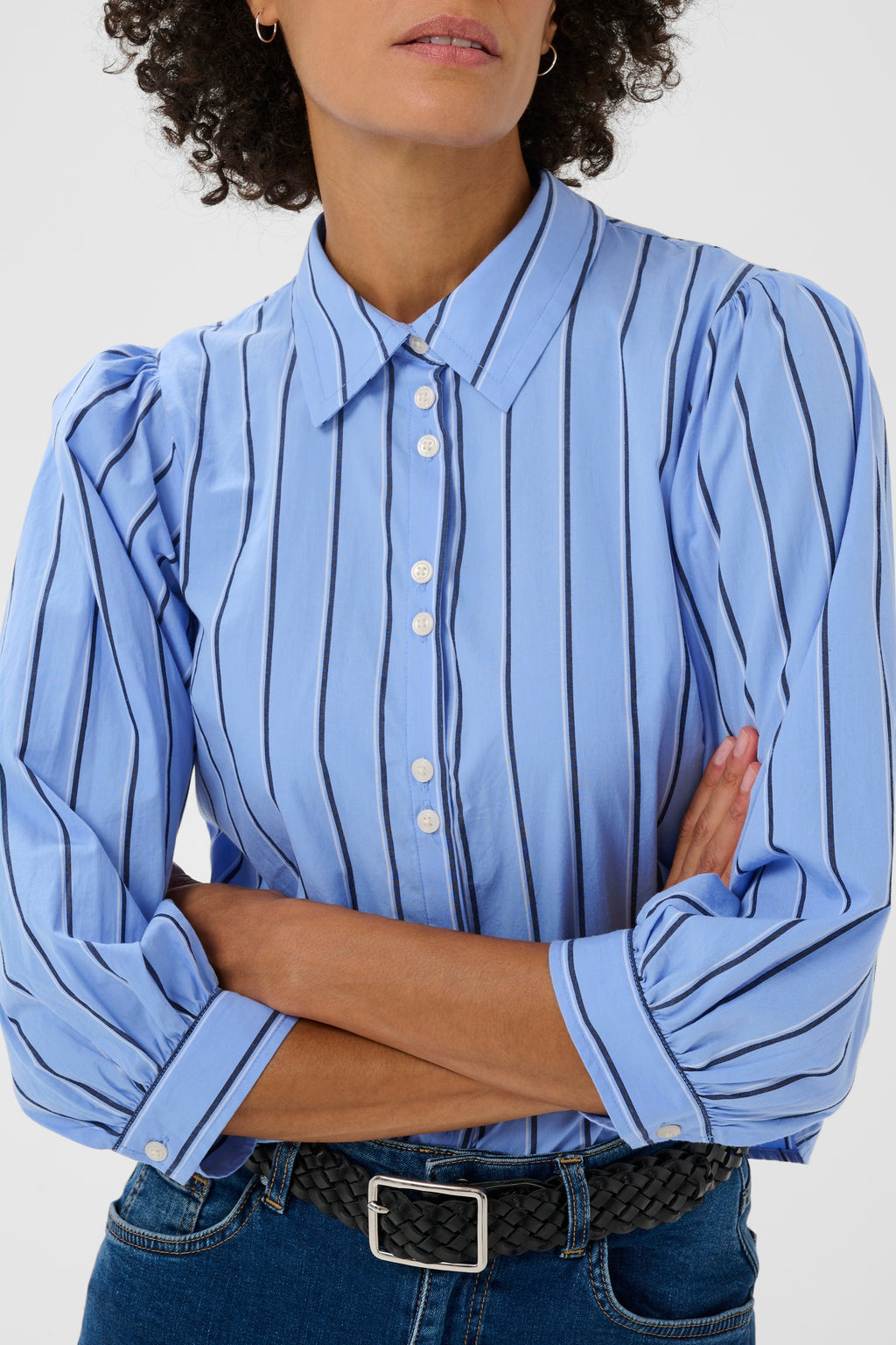 Anais Striped Blouse