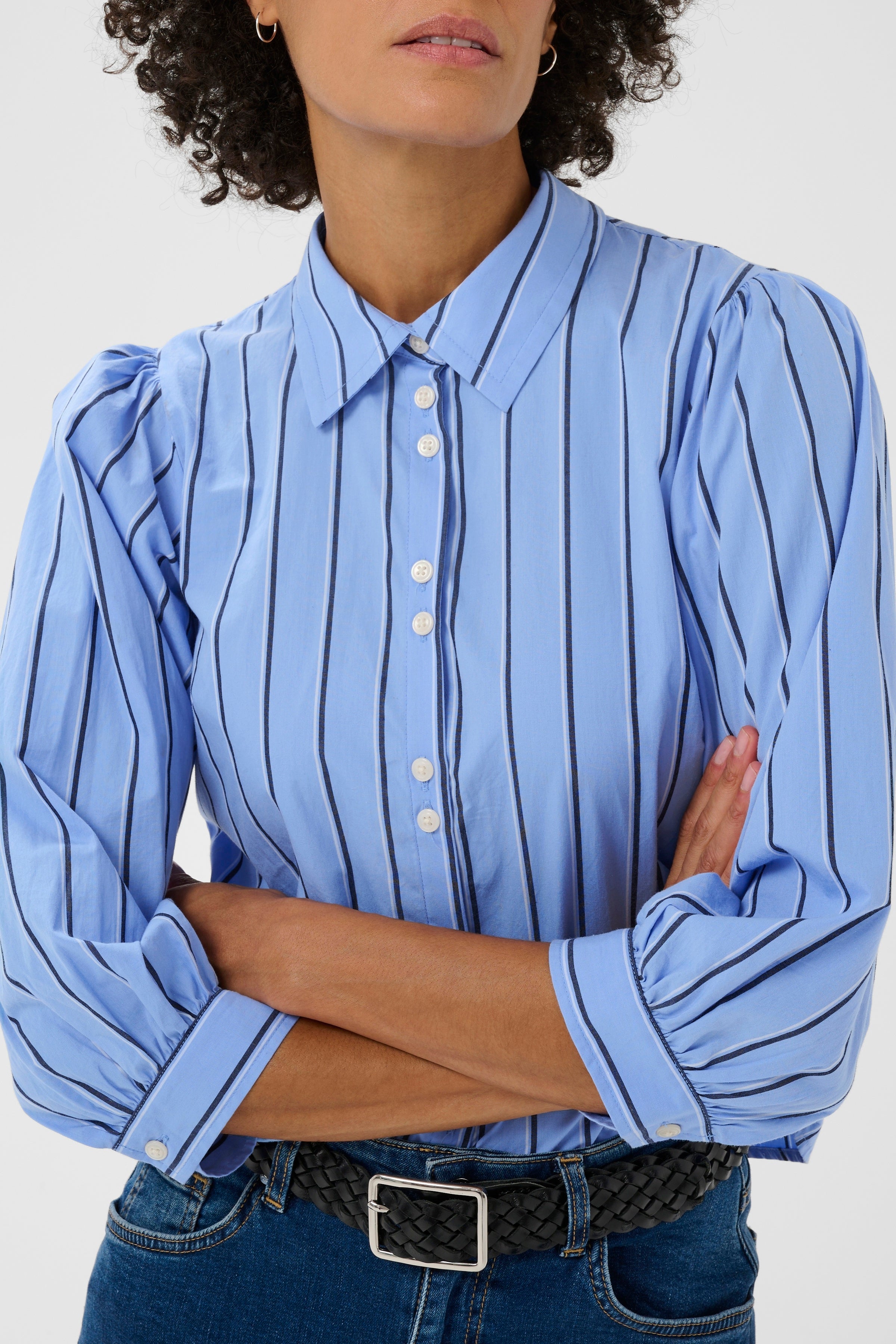 Anais Striped Blouse