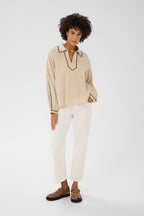 Aimy Linen Blouse