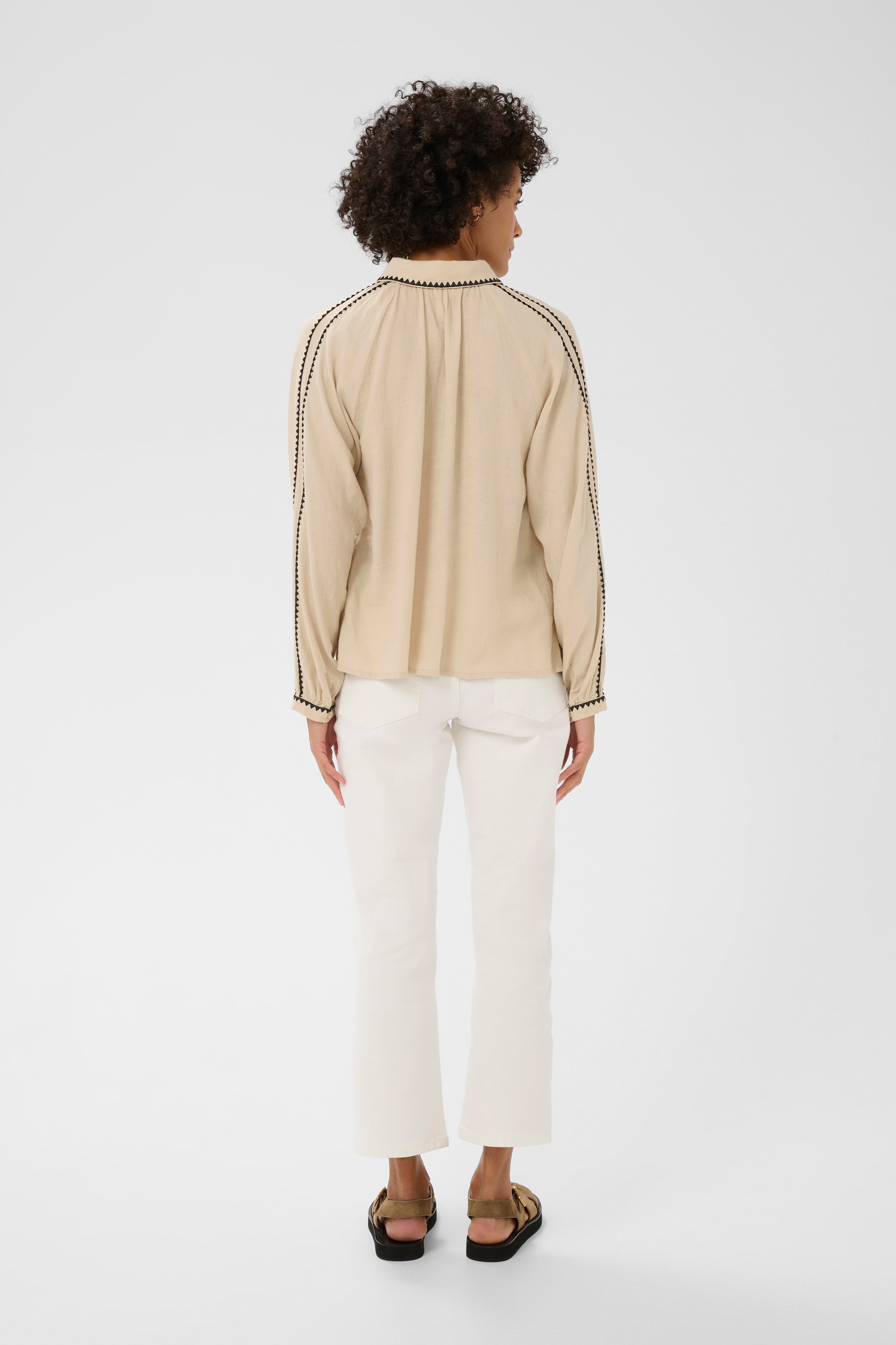 Aimy Linen Blouse