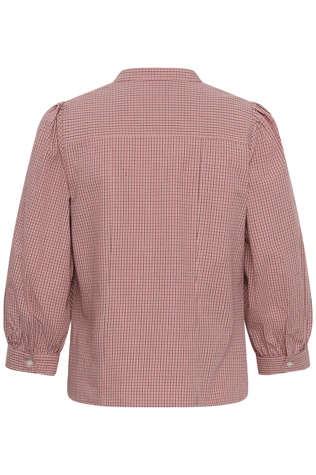 Chinette Bluse 3/4-erm Rosa Rutet