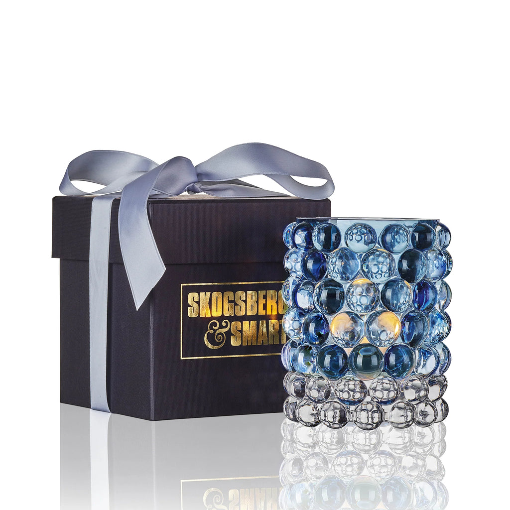 Skogsberg Smart Hurricane lamp Boule regular - Sea