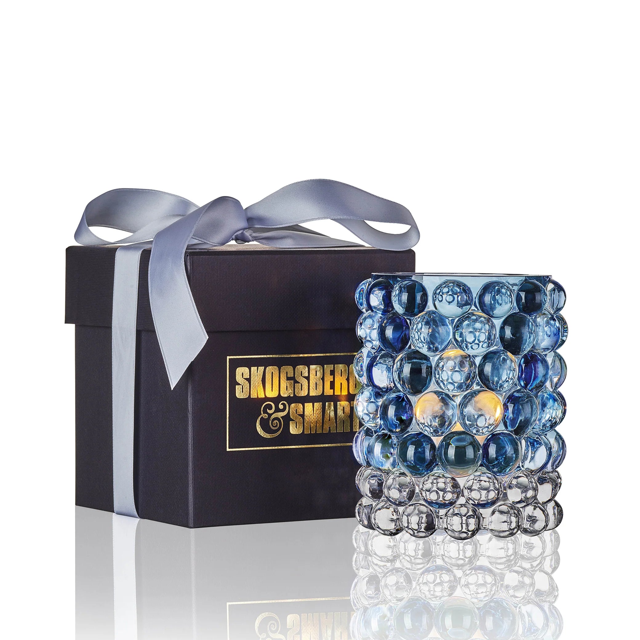 Skogsberg Smart Hurricane lamp Boule regular - Sea