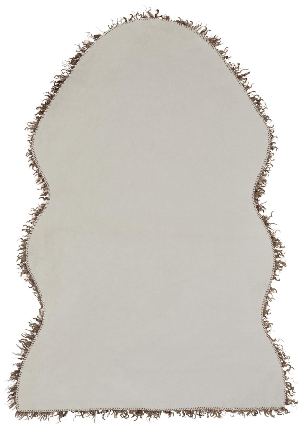 Skinnwille Curly Faux Fur «lammeskinn» - Brun