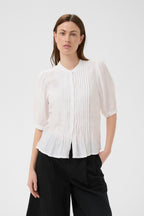 Alesia Kortermet Linbluse