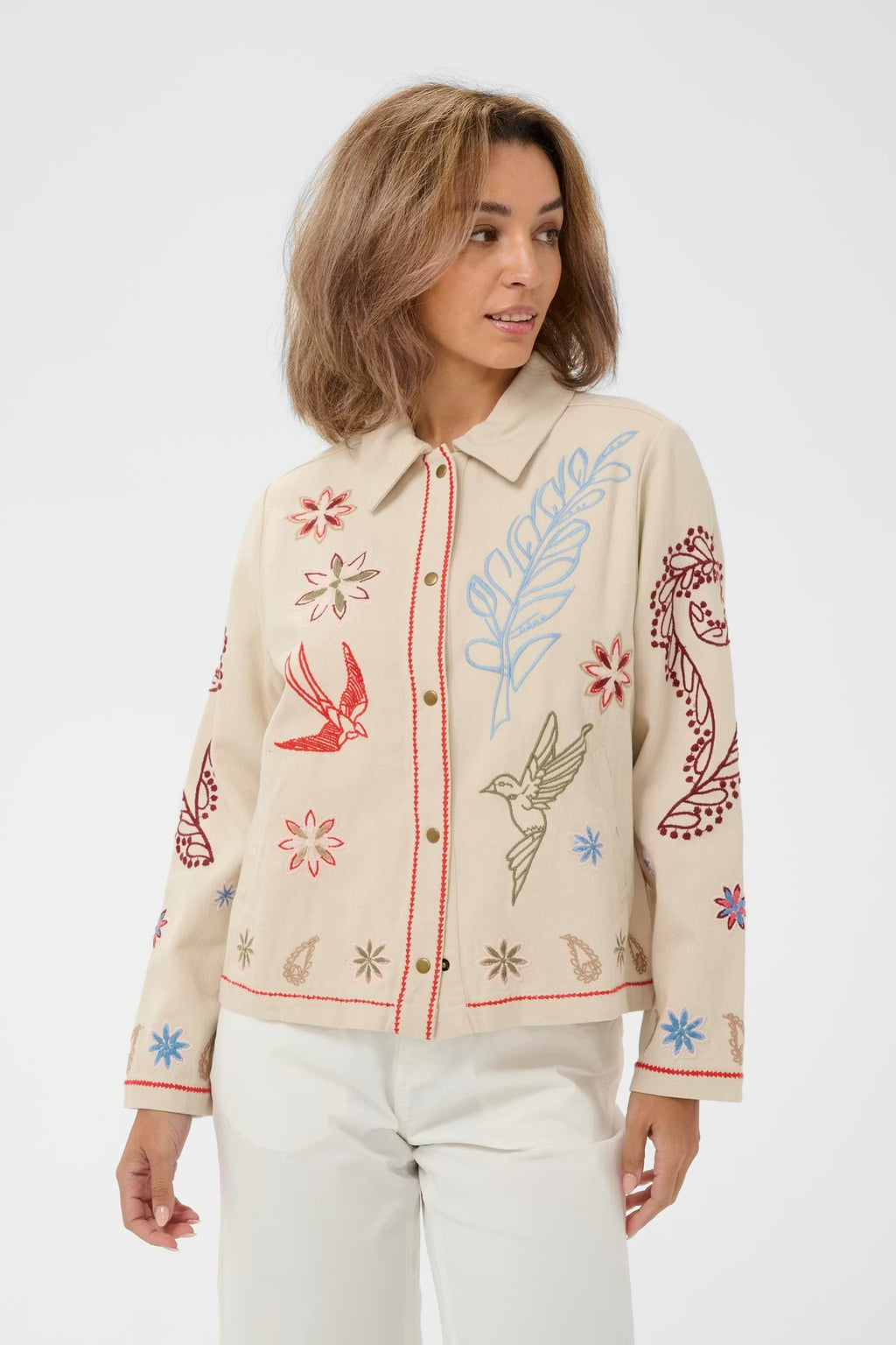 Rosetta Jakke med broderier