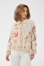 Rosetta Jakke med broderier