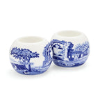 Spode Blue Italian Telysholdere 2-pack