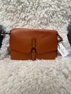 Norett Clutch Skinnveske - Cognac