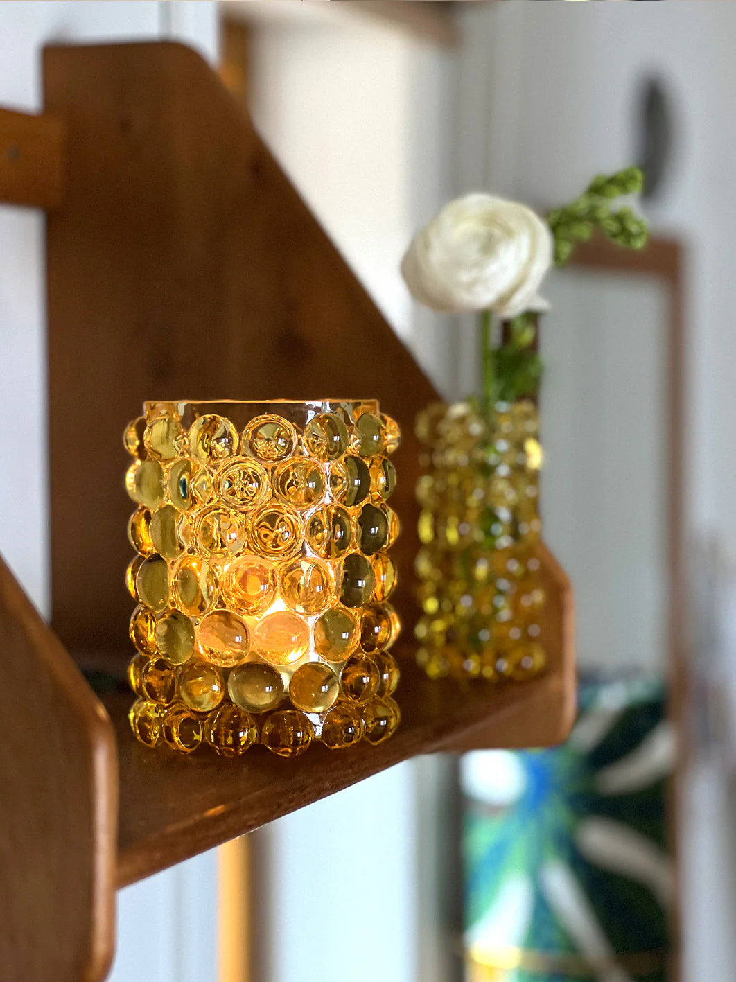 Skogsberg Smart Hurricane lamp Boule regular - Limone