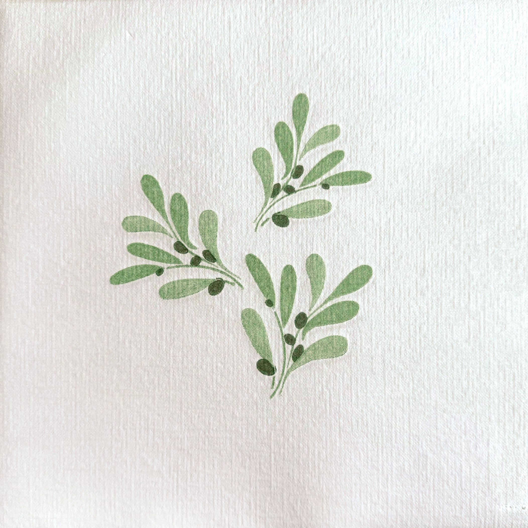 Francoise paviot Serviett Middag - oliven