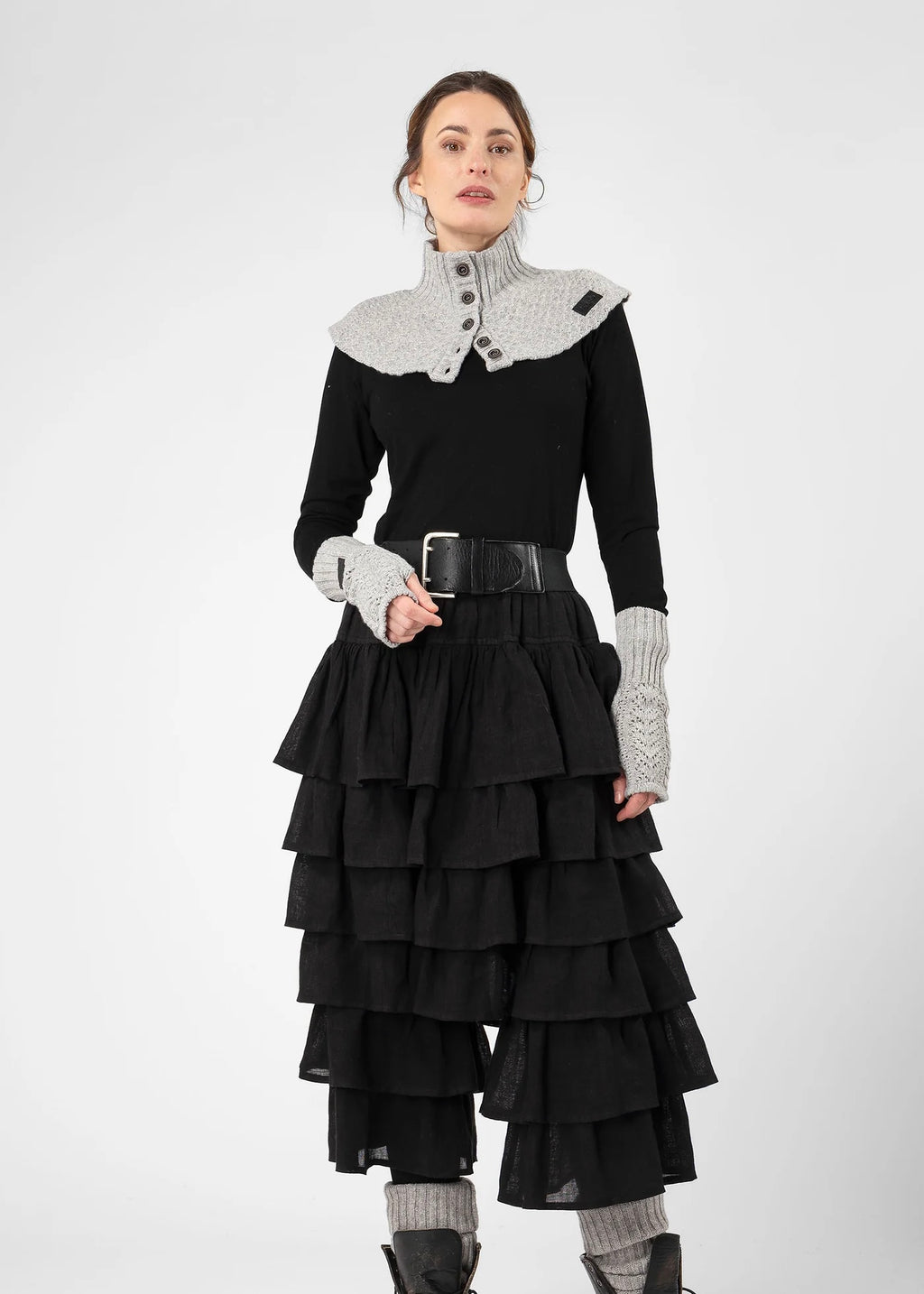 Olars Ulla Naggad bukser - Svart